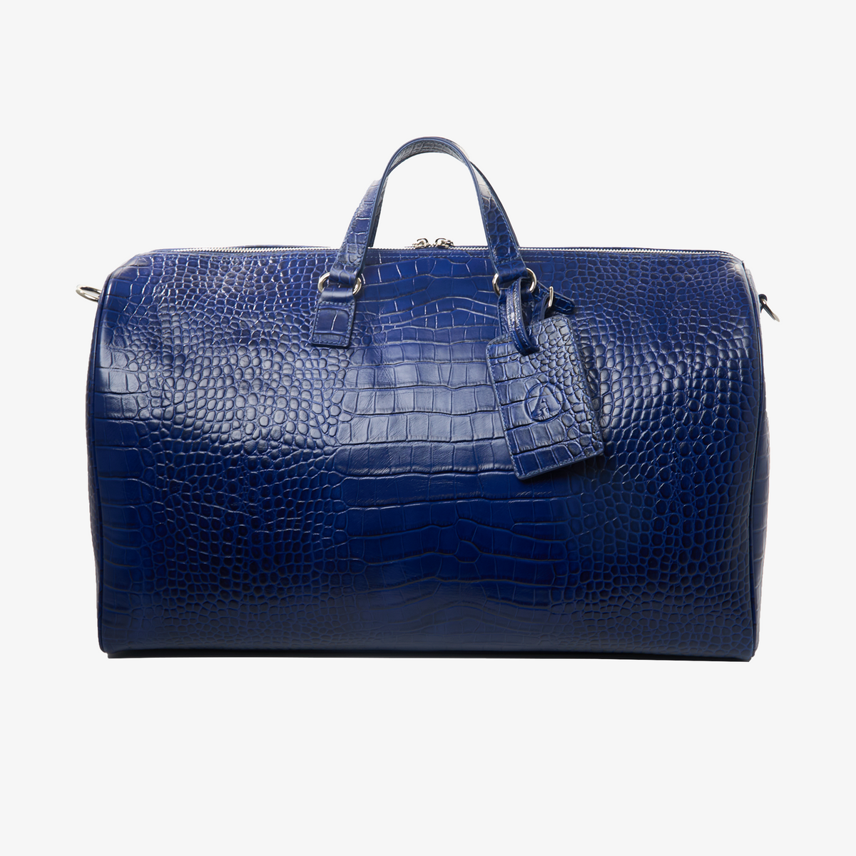 NAVY CROC DUFFLE BAG
