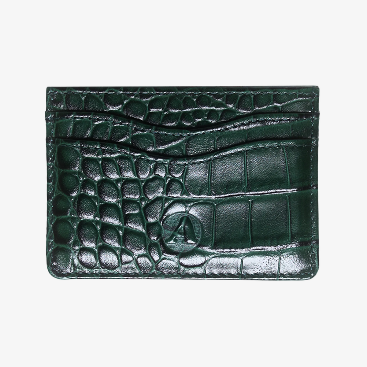 GREEN CROC CARDHOLDER
