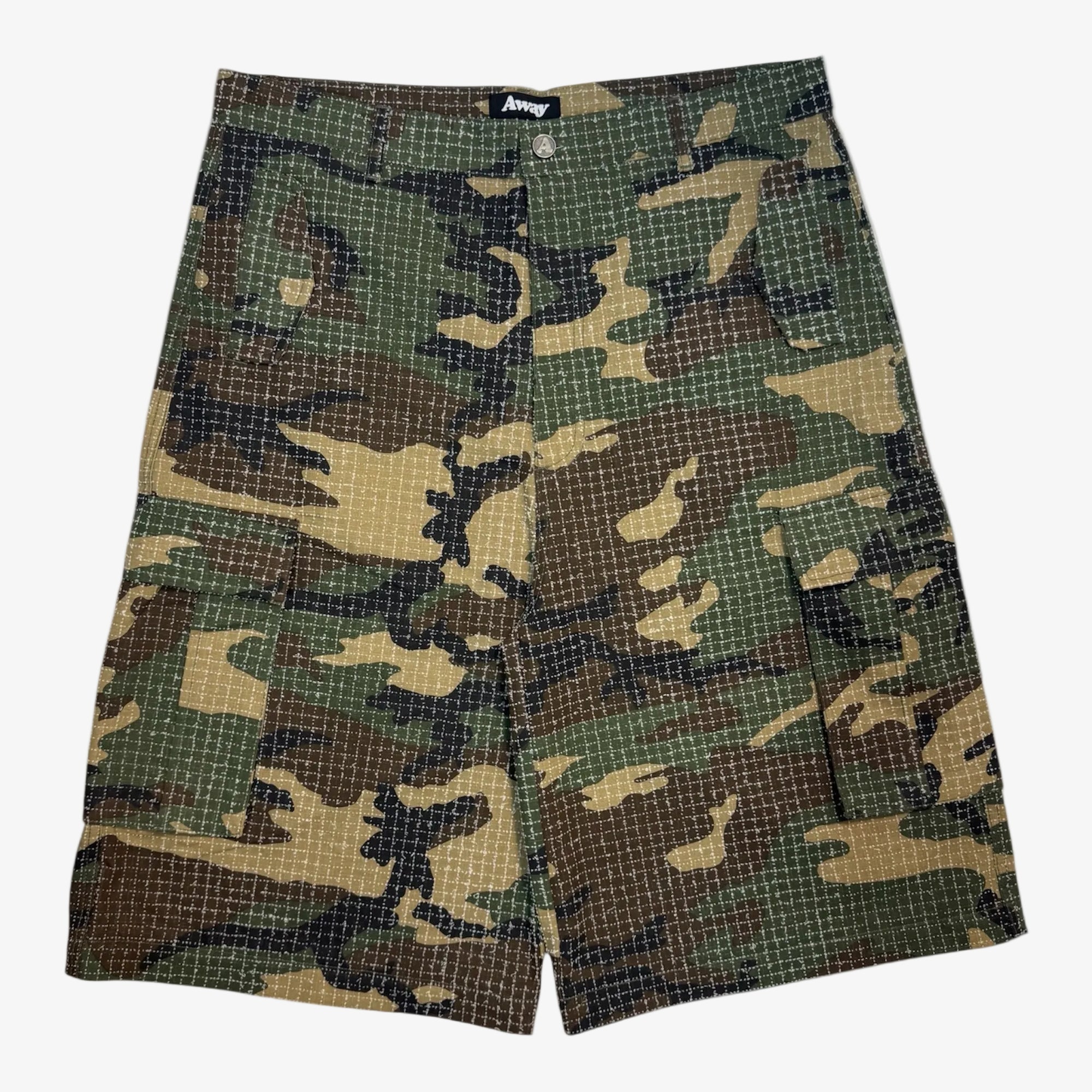 NEEDLE PUNCH RIPSTOP CAMO CONVERTIBLE CARGO