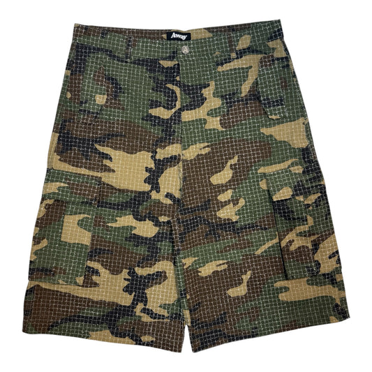 NEEDLE PUNCH RIPSTOP CAMO CONVERTIBLE CARGO