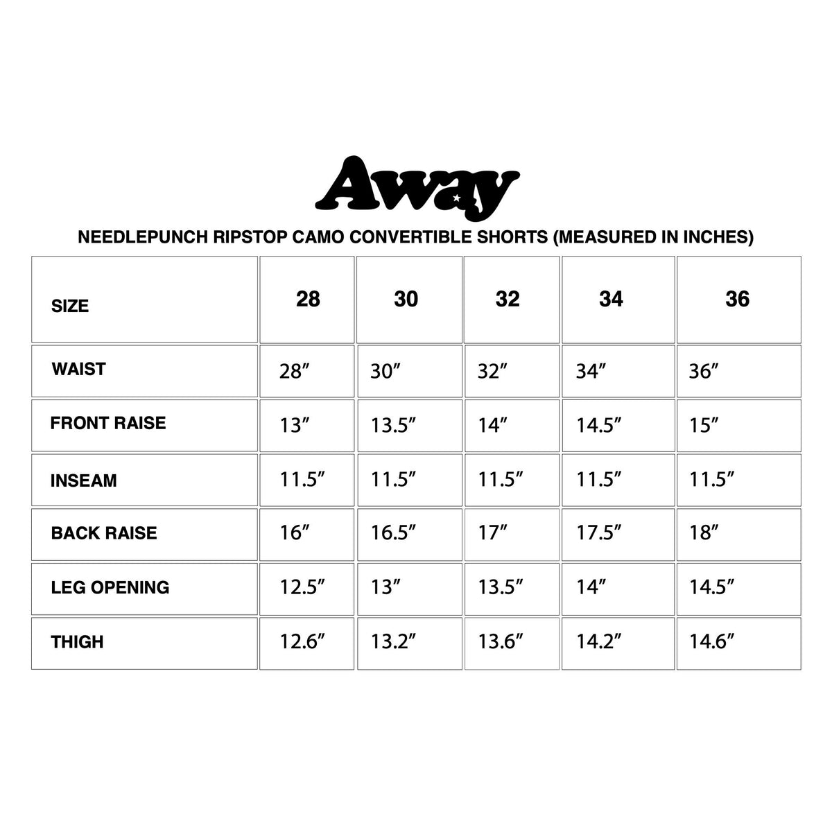 NEEDLE PUNCH RIPSTOP CAMO CONVERTIBLE CARGO