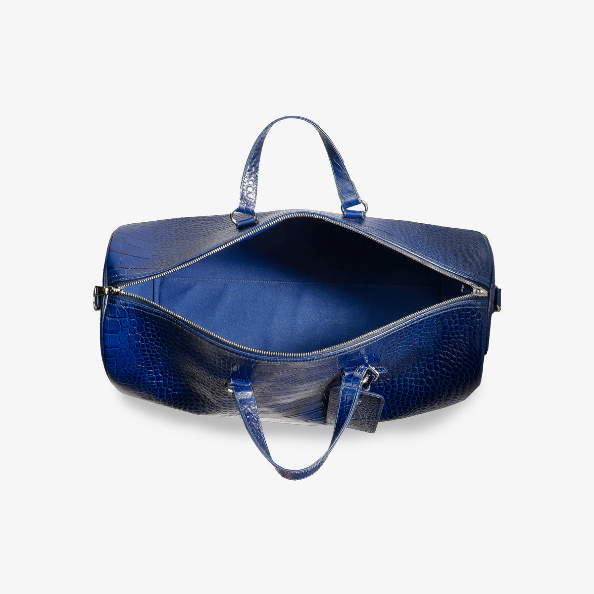 NAVY CROC DUFFLE BAG