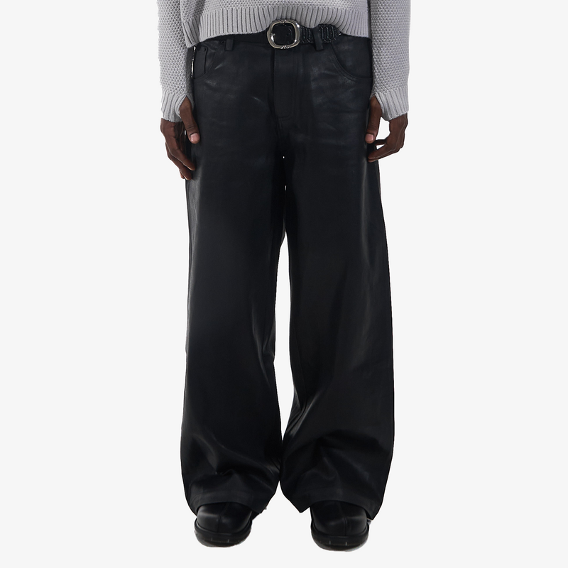 WAXED SELVEDGE DENIM